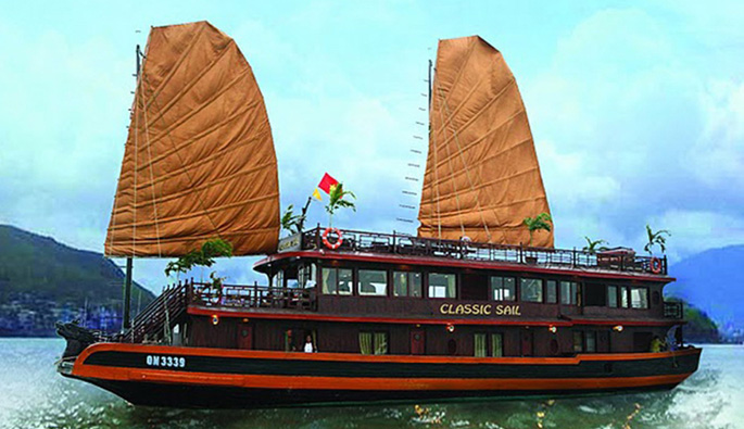 halong classic sail cruise