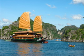 Huong Hai cruise, huong hai junk